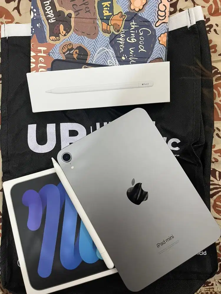 IPAD MINI 7, 128GB (FREE APPLE PENCIL) garansi s/d dec 2026