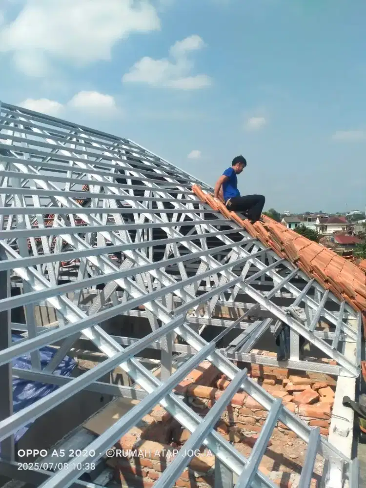 Baja Ringan dan Ganteng Soka Terpasang