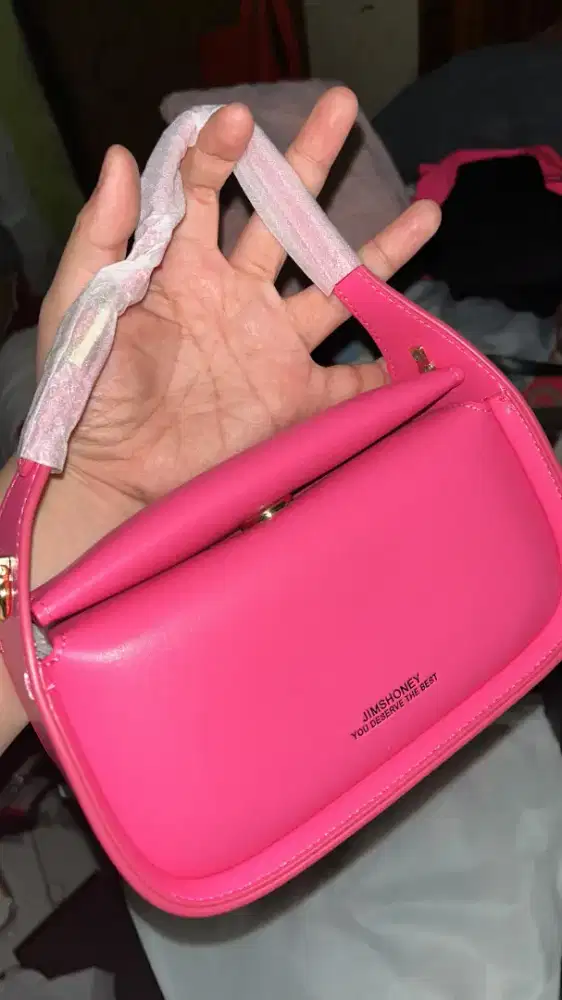 Tas hand/slingbag Pink