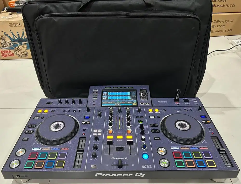 Alat DJ Pioneer XDJ RX2 Skin + Tas Controller DDJ CDJ RX 2 USB XDJ RX3