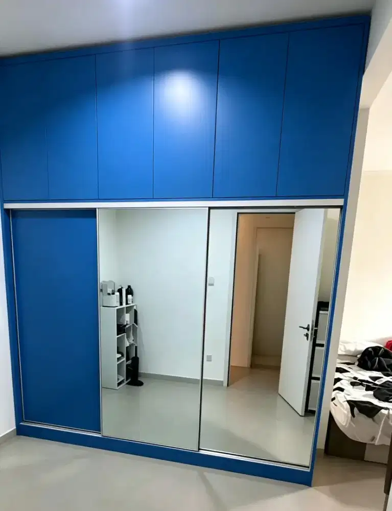 lemari pakaian sliding 3 pintu kabinet