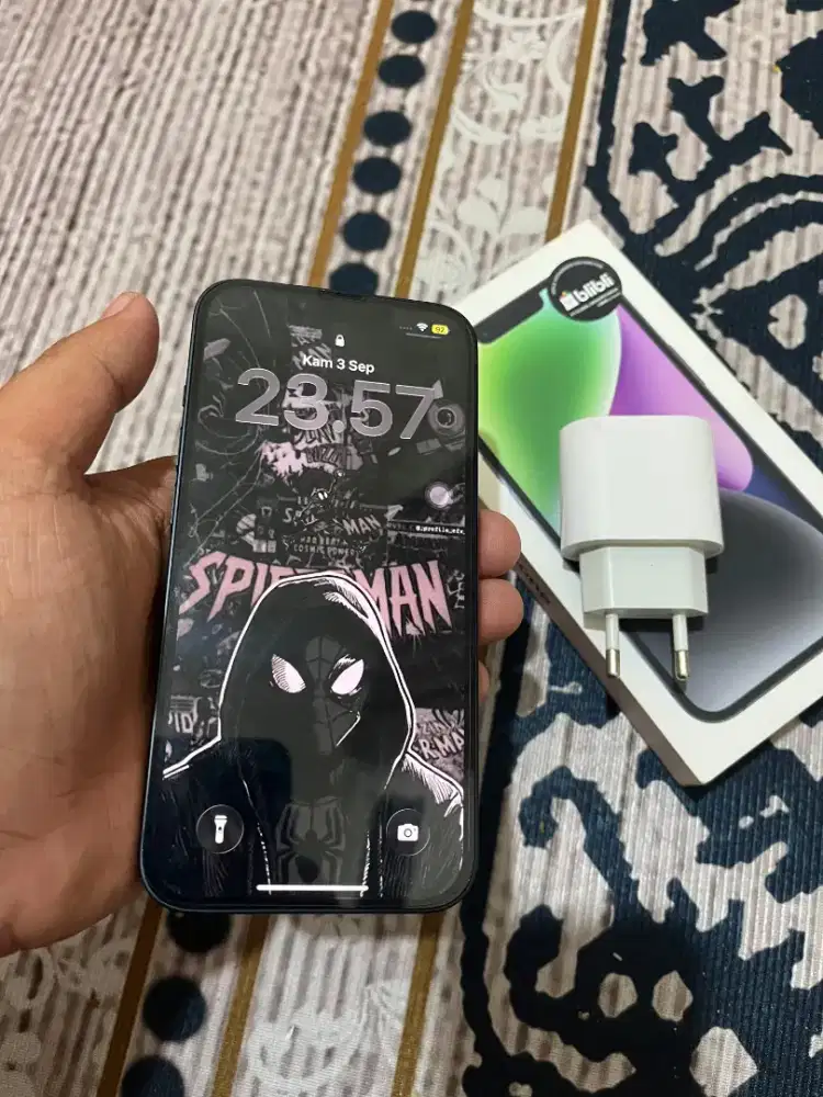 Iphone 14 basic 128gb garansi blibli