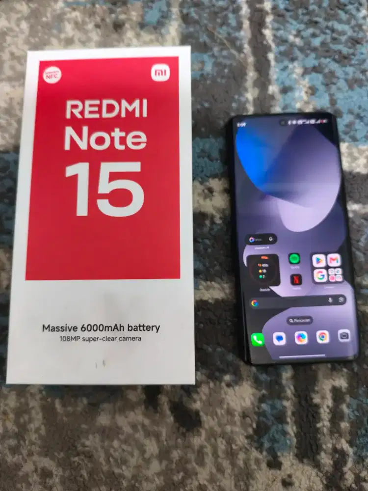 REDMI NOTE 15 4G 8/128GB BLACK