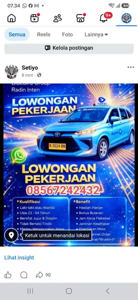 Lowongan driver