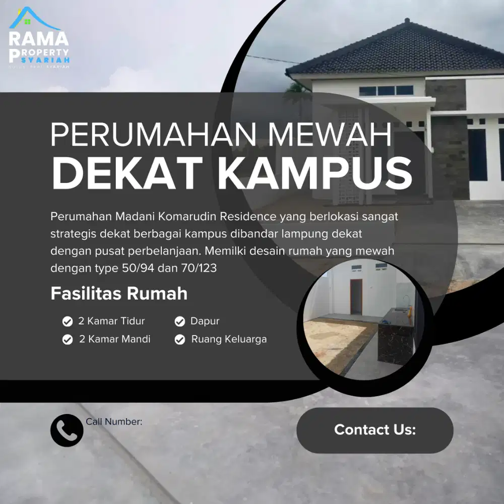 Rumah Aesthetic Dekat POLINELA – Mulai 15 Juta!