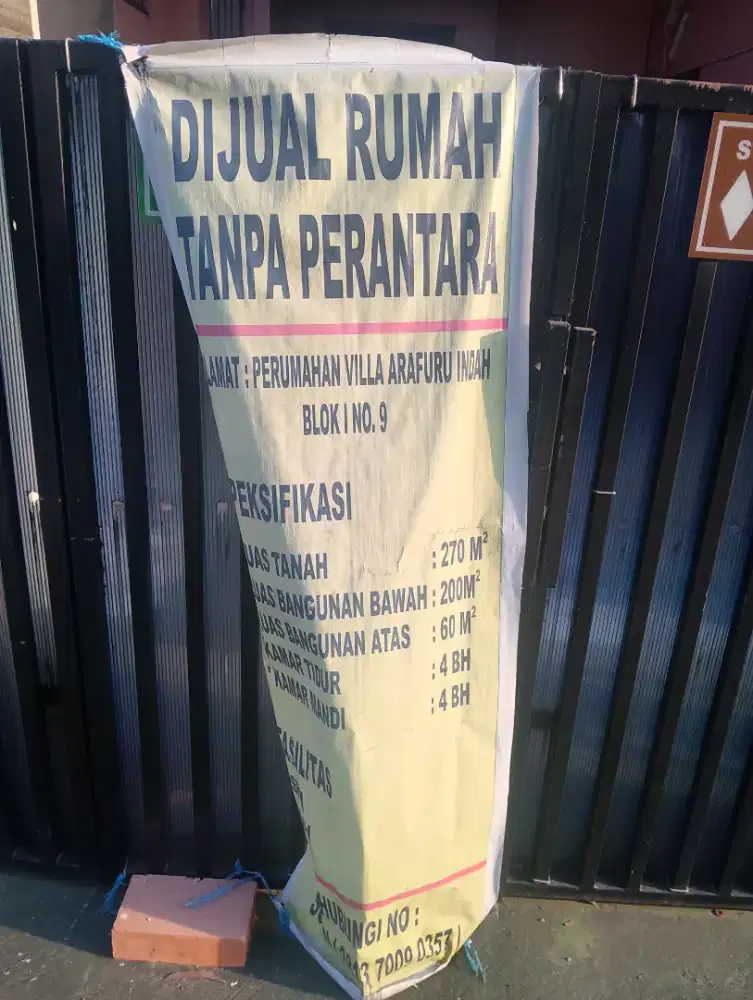 Dijual cepat rumah murah