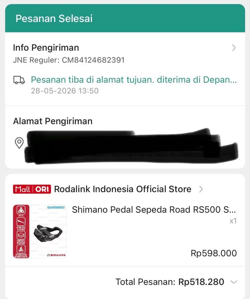 Pedal Cleat Shimano RS-500