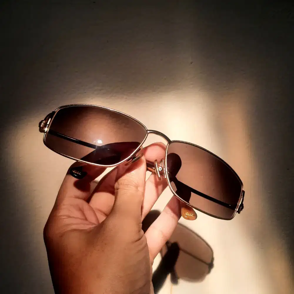 Kacamata Gucci GG 2601/S 002 Gold Original Made in Italy Second