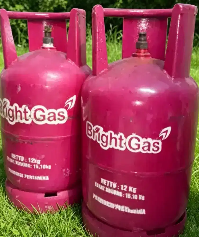 Tabung gas LPG 12 kg pink
