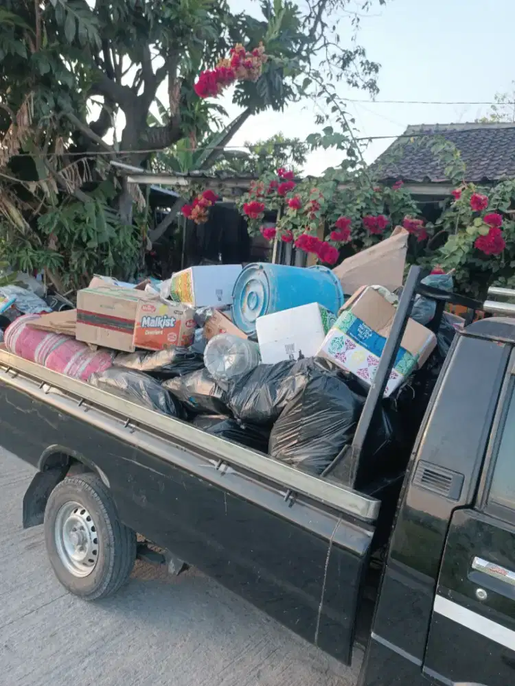 Buang puing atau buang isi rumah jogja