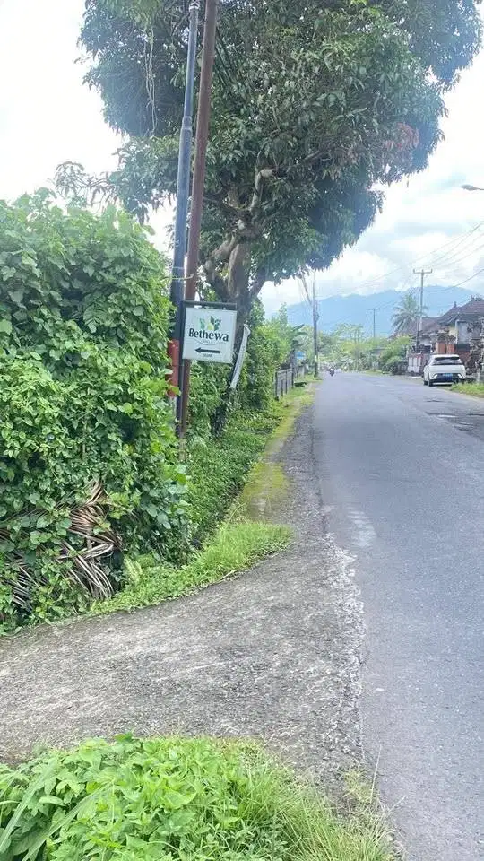 Dijual Cepat Tanah Kavling View dekat Sawah Sidemen Karangasem Bali