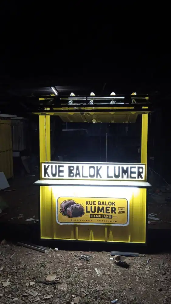 DIJUAL CEPAT! GEROBak USAHA KULINER SIAP PAKAI – HARGA NEGO