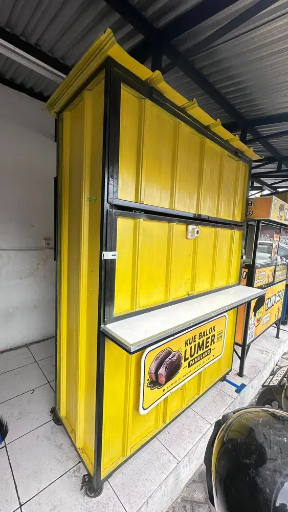 DIJUAL CEPAT! GEROBak USAHA KULINER SIAP PAKAI – HARGA NEGO
