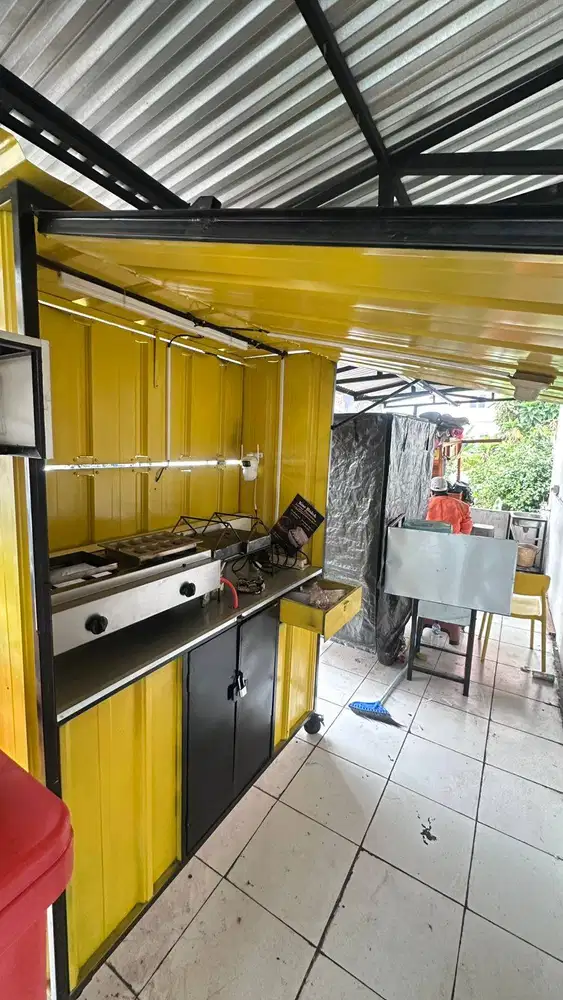 DIJUAL CEPAT! GEROBak USAHA KULINER SIAP PAKAI – HARGA NEGO