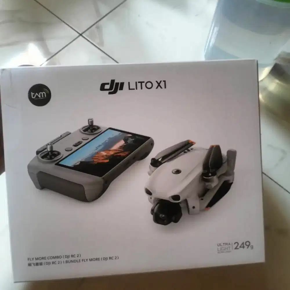 Di jual dji lito x1 fmc combo rc2