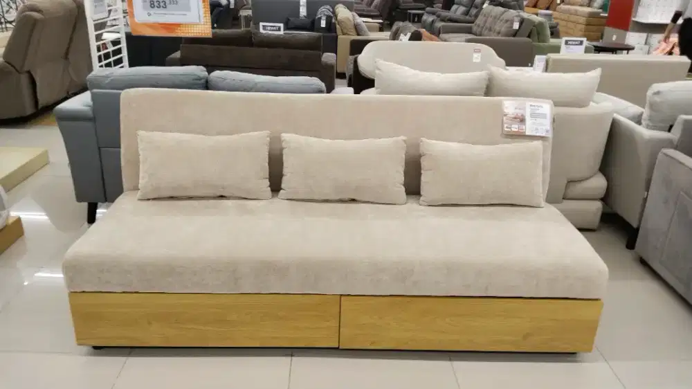 MELOFA SOFABED + STORAGE