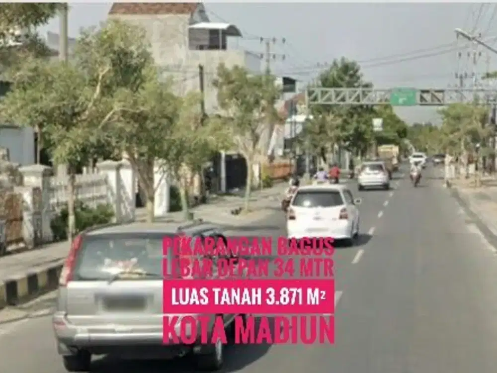 DIJUAL Tanah dn Bangunan Lama, Setiabudi KOTA MADIUN Cantik