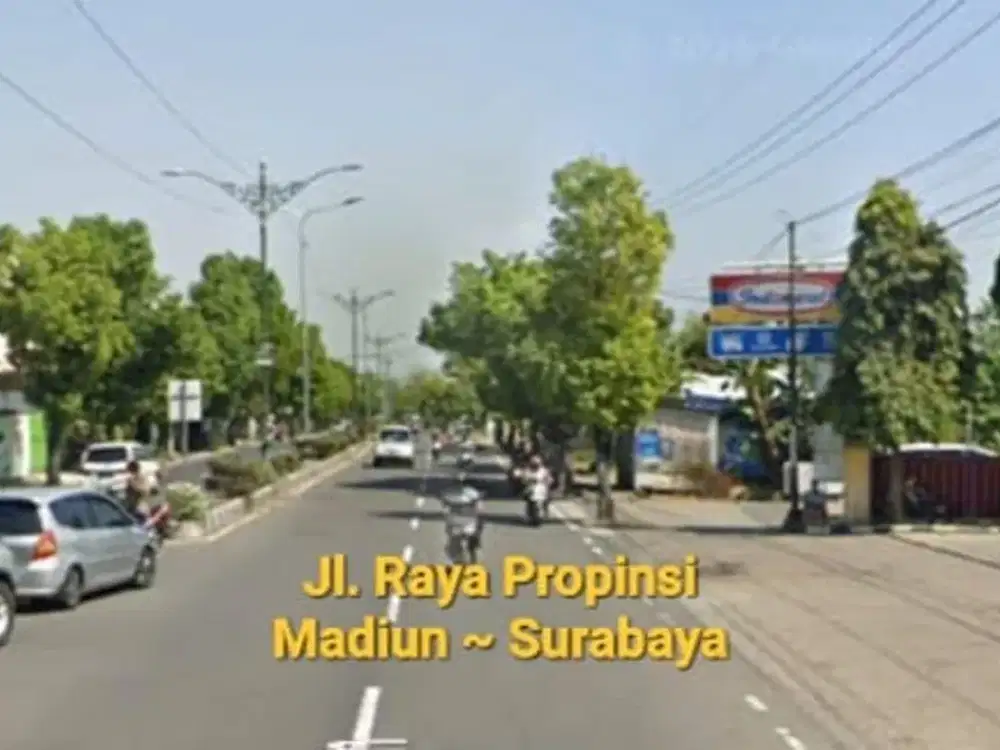 JUAL Tanah Bagus Caruban, Jl Raya Propinsi Madiun - Surabaya, Lokasi Ciamiq