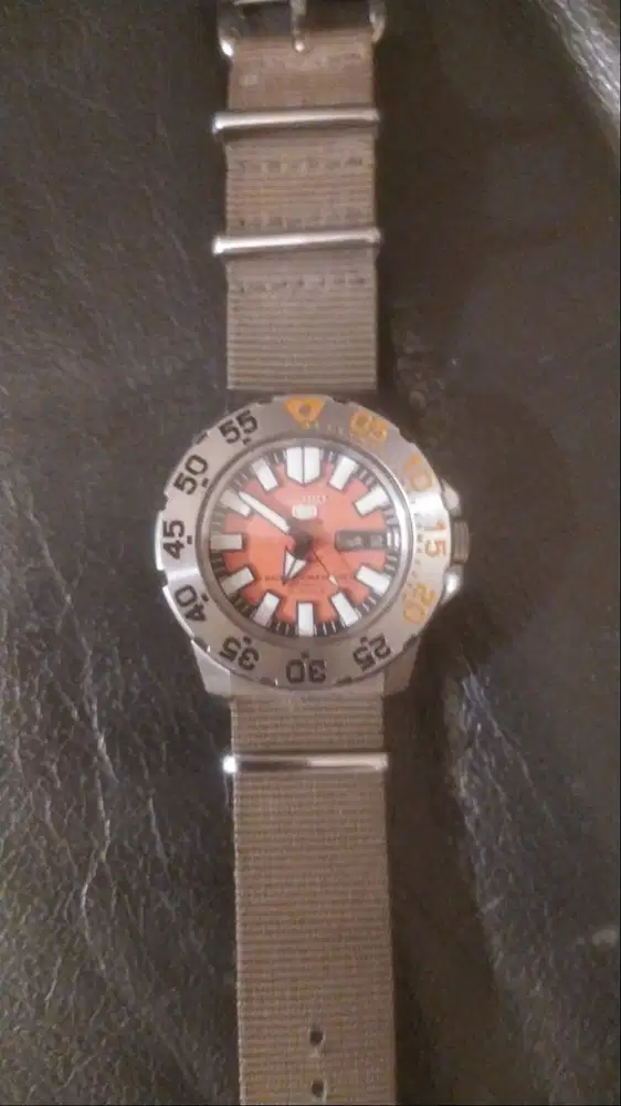 seiko orange monster srp481k1 automatic original