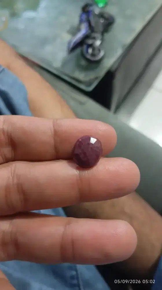 Batu Ruby natural losetune