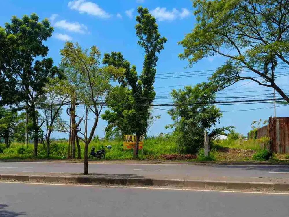 DIJUAL – Tanah SHM 4.800 m² Pinggir Jalan Provinsi Cirebon