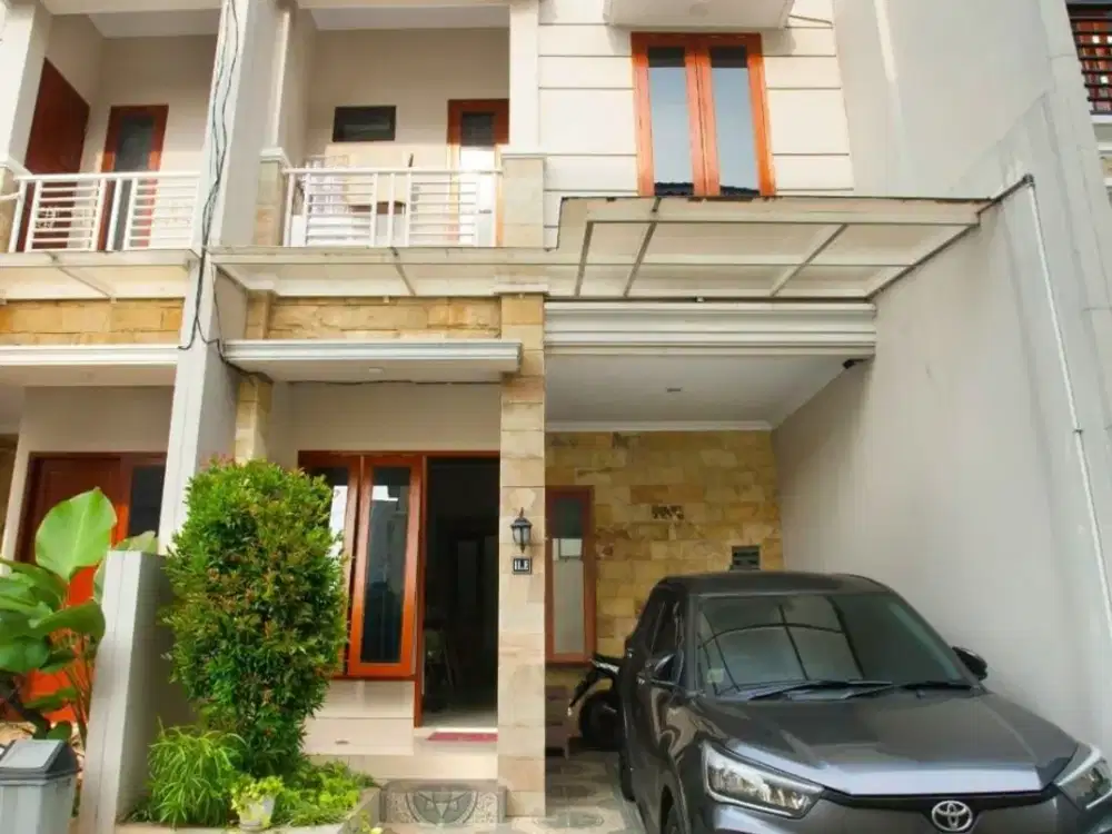 RUMAH MURAH CANTIK FURNISHED SIAP HUNI DALAM CLUSTER di KEBAGUSAN JAKARTA SELATAN