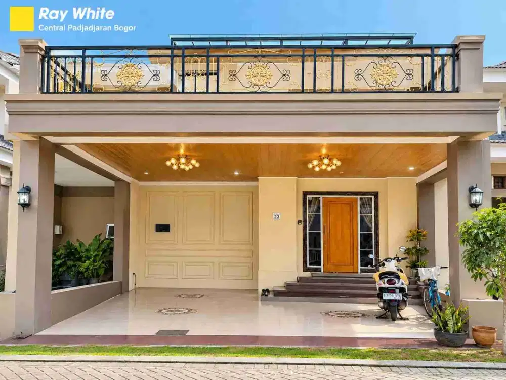 Rumah 3,5 Lantai di Royal Tajur Residence Bogor View Gunung SHM