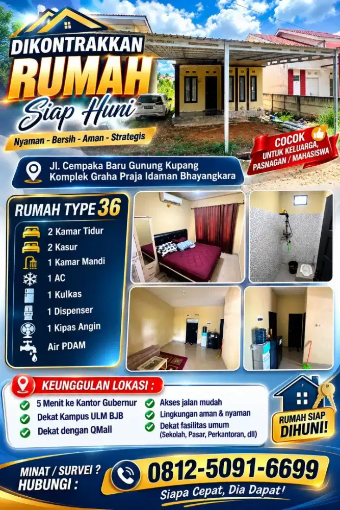 Rumah Di kontrakan