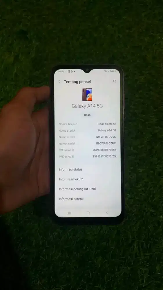 Samsung a14 5G sein