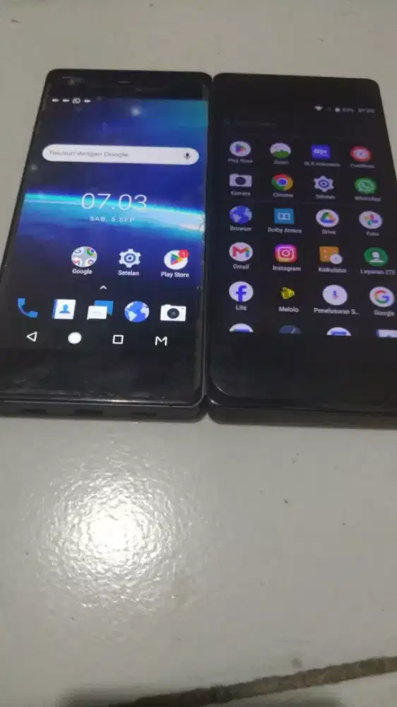 Jual hp zte axon m msh bgs jarang pakai wifi only