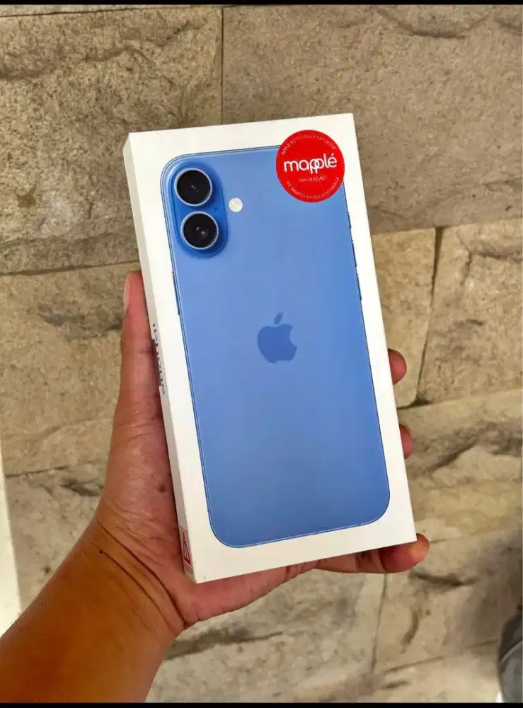 BNIB IPHONE 16 PLUS NEW MASIH SEGEL GARANSI INDONESIA