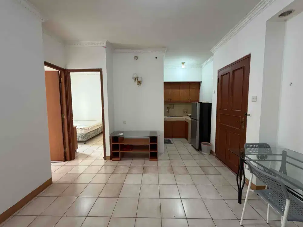 Sewa 2 Kamar Apartemen gading mediterania residences semi furnish siap pakai bersih
