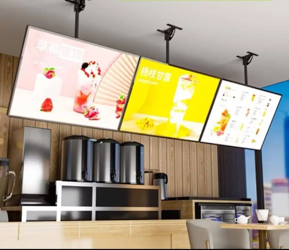 Papan Menu LED Custom – Cocok untuk Cafe & Resto