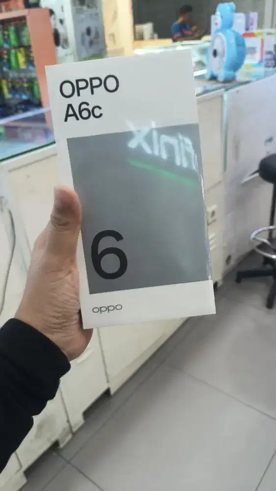Oppo A6c new garansi resmi 4/128