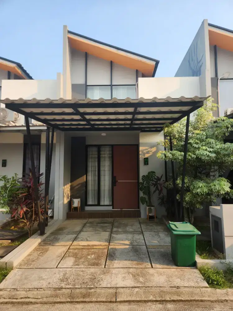 Disewakan rumah cluster suasana villa, Serpong Garden 3