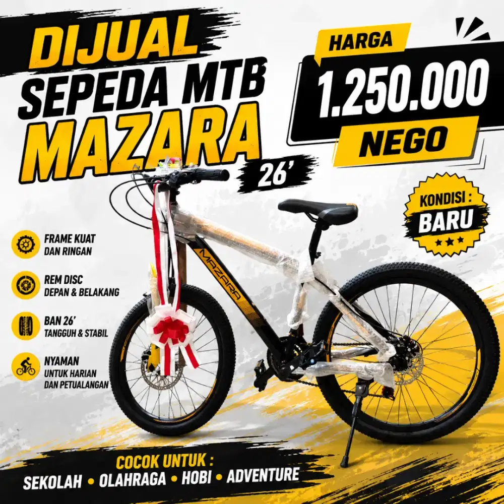 Sepeda MTB Mazara 26'