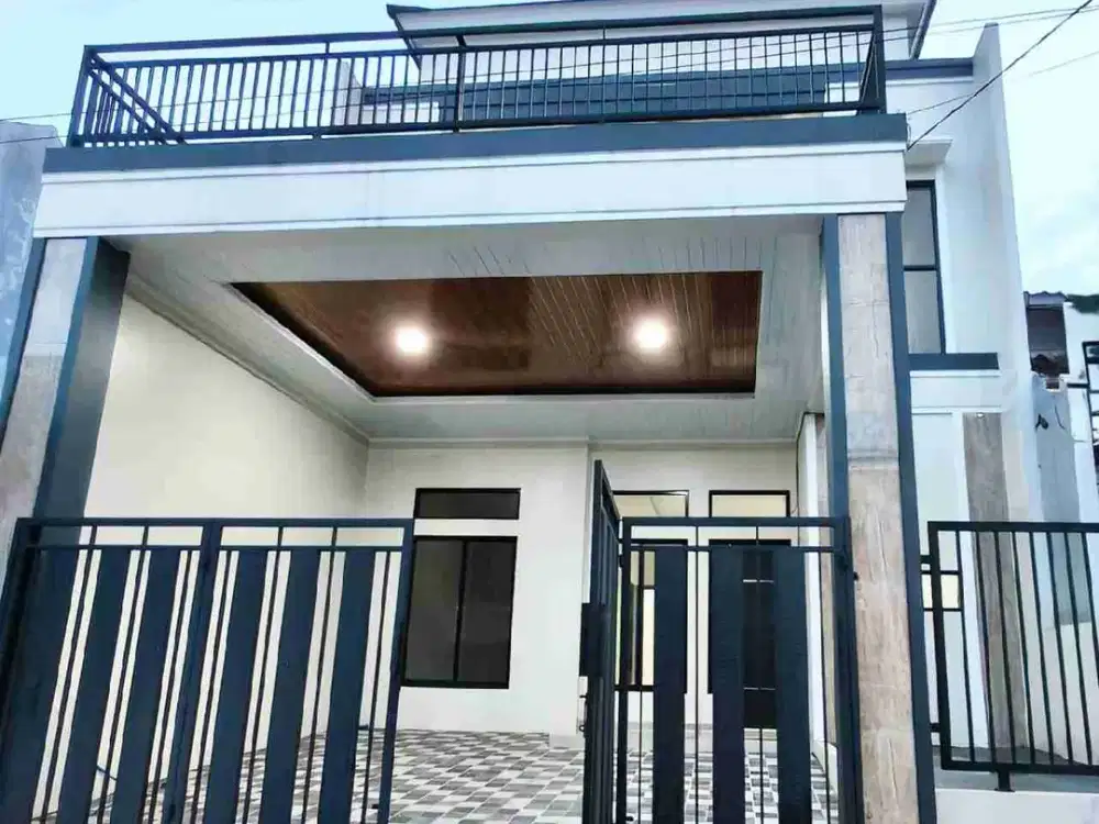 Dijual cepat rumah baru siap huni di Villa Melati Mas-Serpong Utara