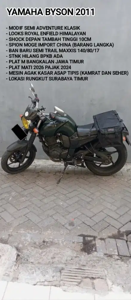 YAHAMA BYSON 2011 TOURING