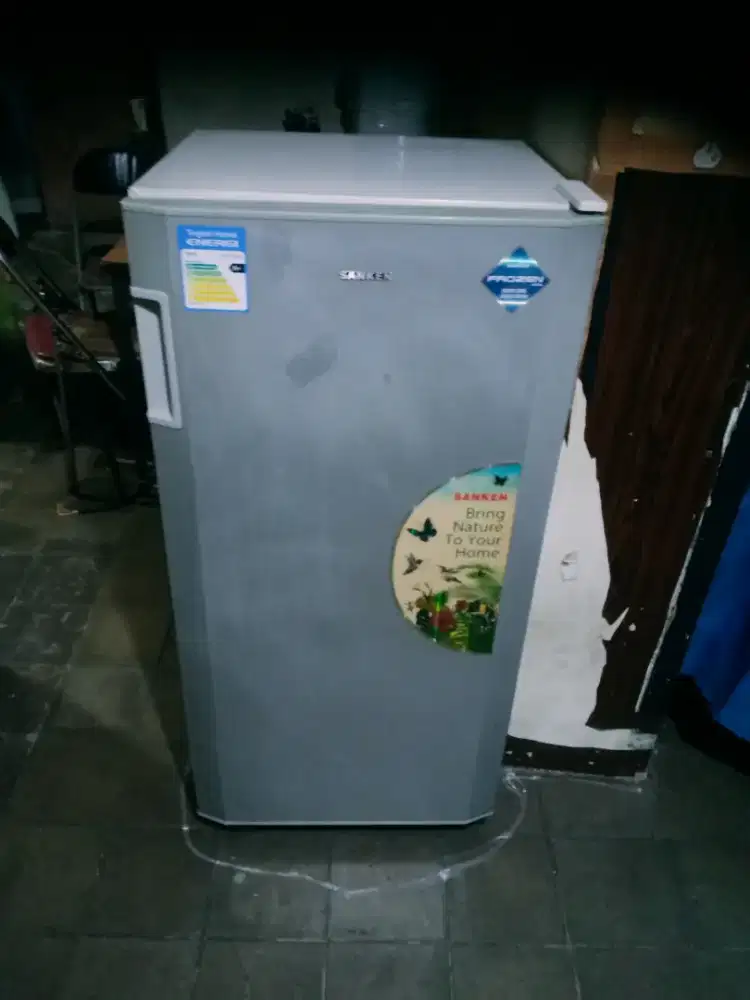 Jual kulkas sanken 1 pintu mesin ori dingin beku normal bisa diantar