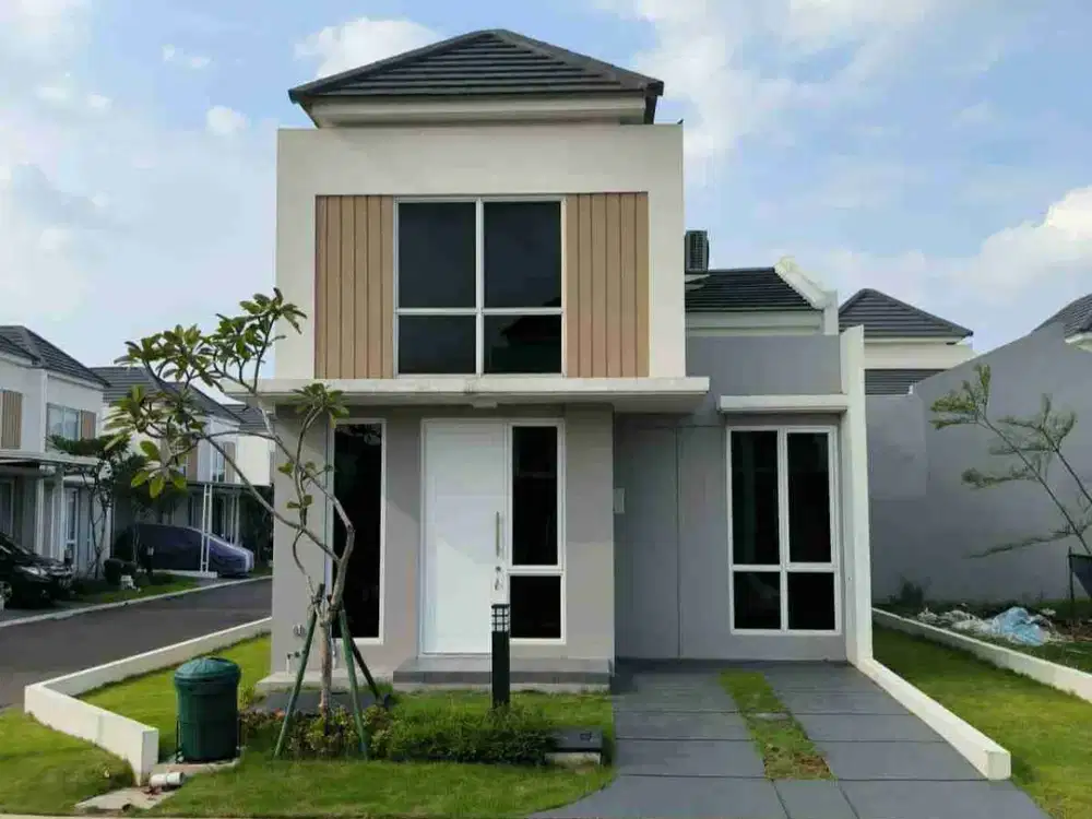 JUAL RUMAH HOOK DI CLUSTER CANNA PARAMOUNT PETALS CURUG TANGERANG