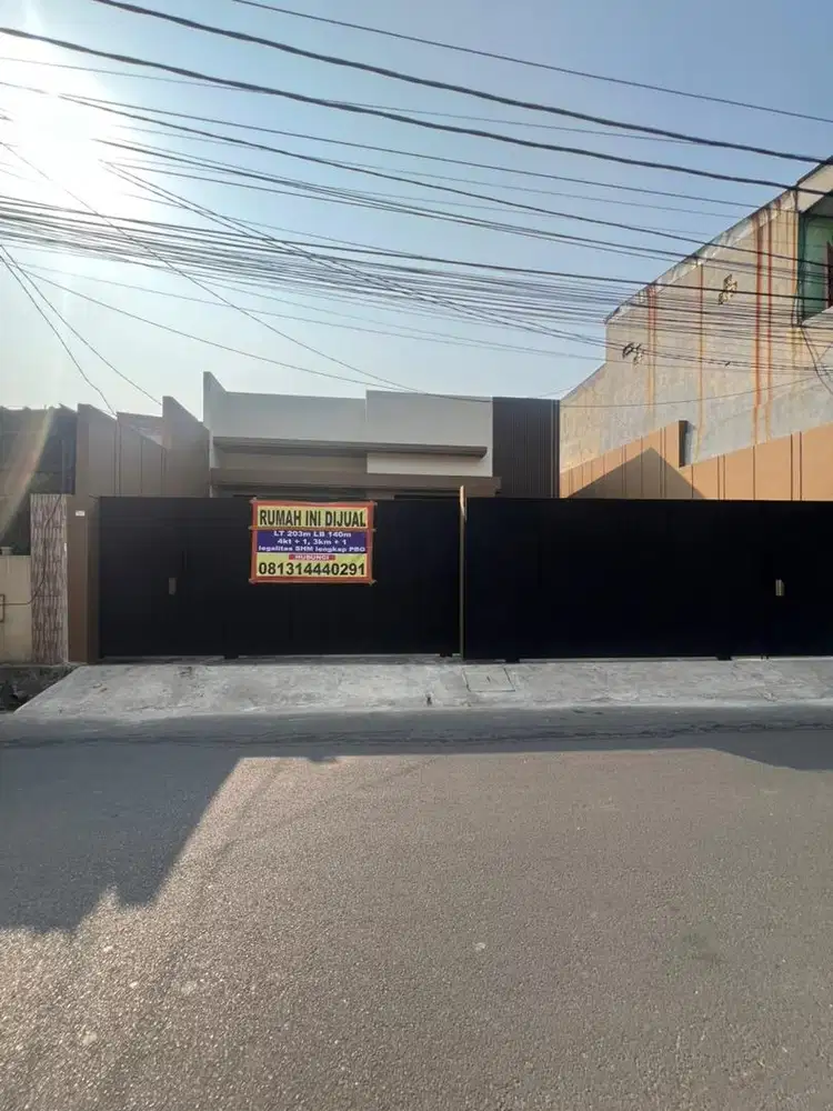 DIJUAL RUMAH 1 LANTAI DI CAWANG BEBAS BANJIR LOKASI STRATEGIS