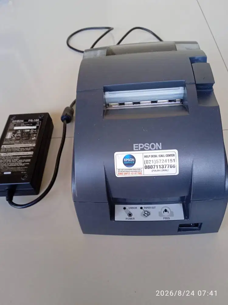 PRINTER KASIR EPSON TMU -220 HASIL CETAK SANGAT BAGUS