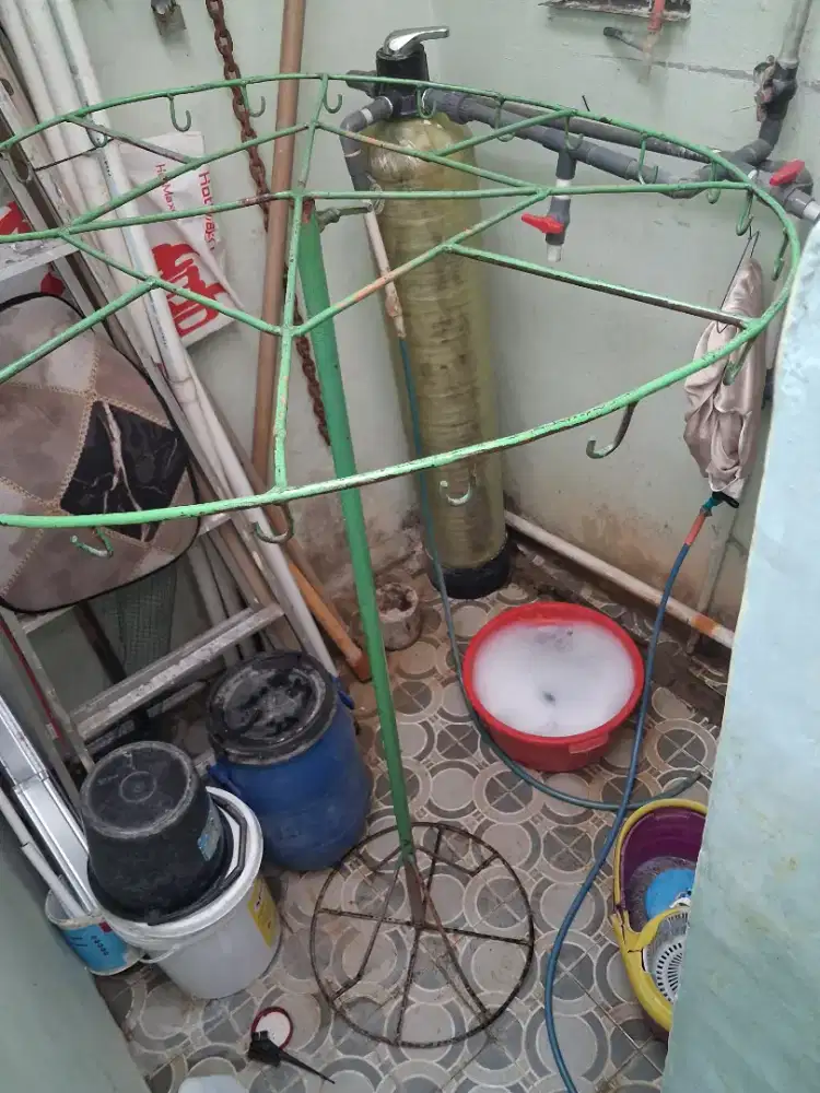 Jemuran besi kuat berat