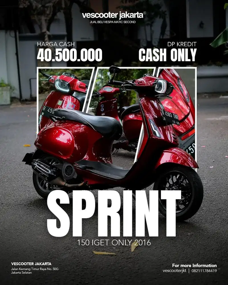 VESPA SPRINT 150 IGET 2016