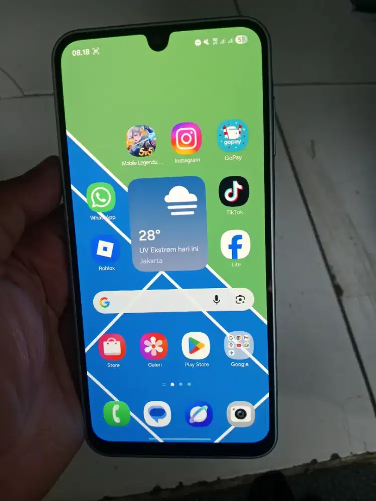 Samsung galaxy A17 4G Lte ram 8+8/128gb nominus mulus cakep
