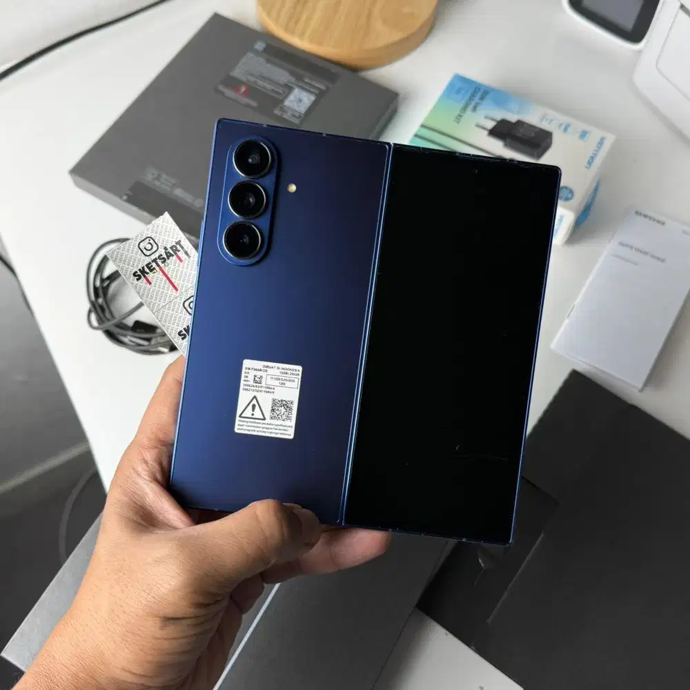 Samsung Galaxy Z Fold 7 256gb Blue Garansi Resmi