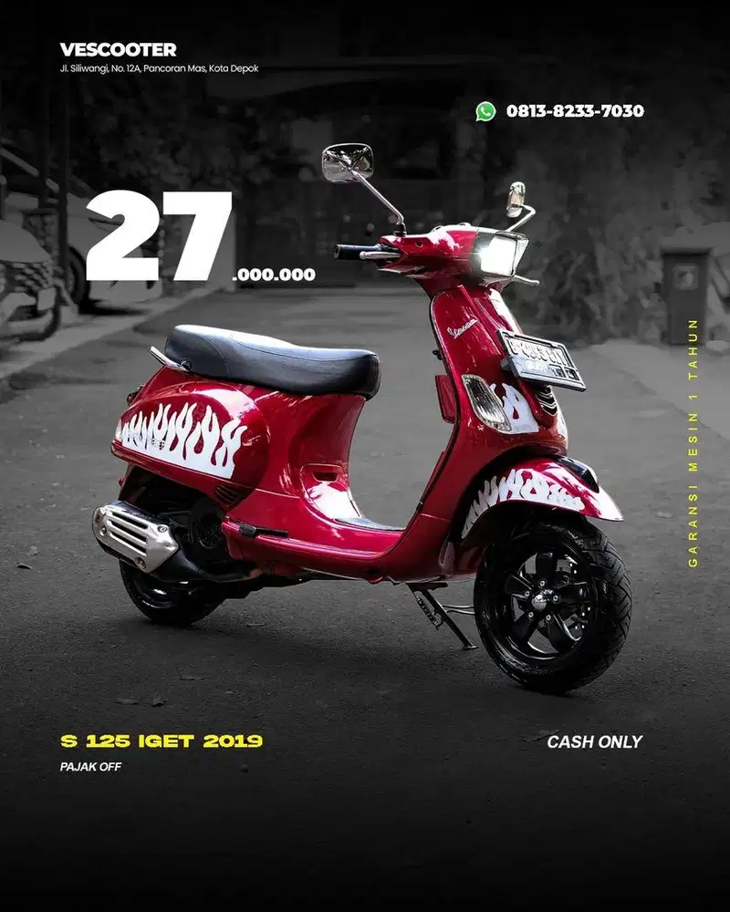 VESPA S 125 IGET 2019