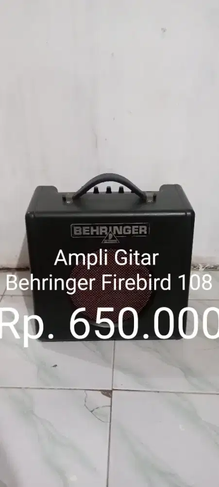 Ampli gitar, harga sdh tercantum