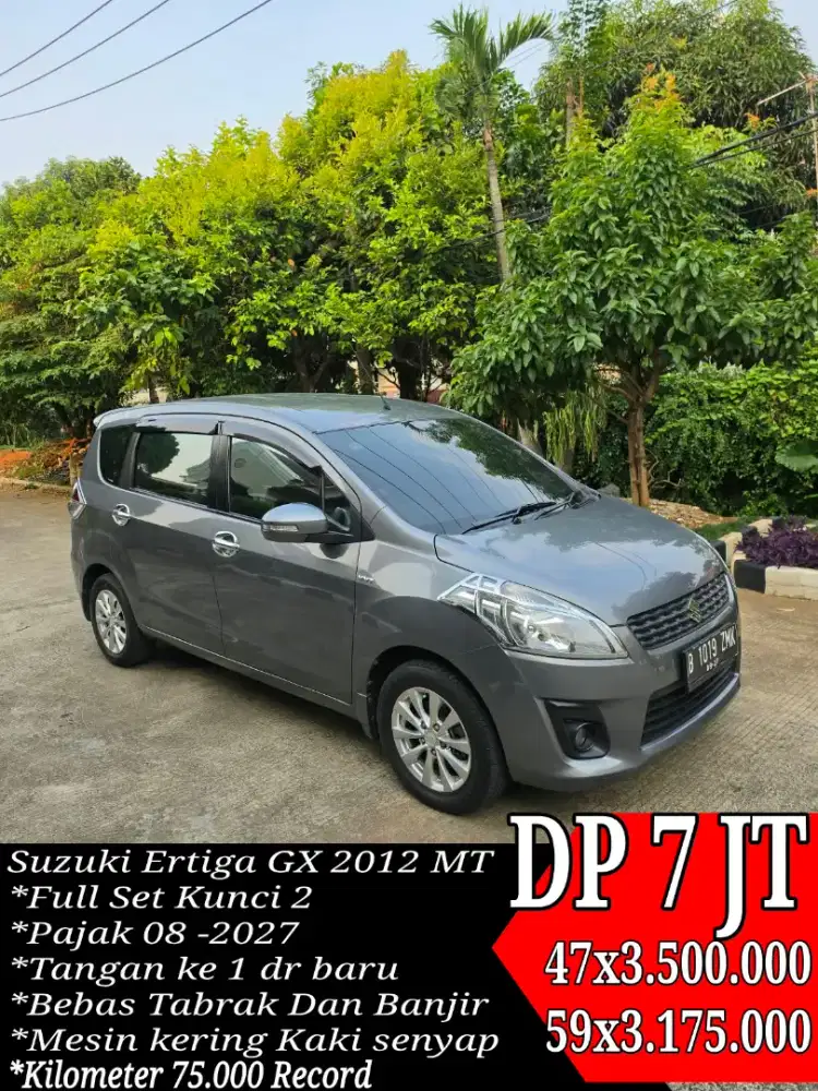 Suzuki Ertiga GX MT Km 75.000