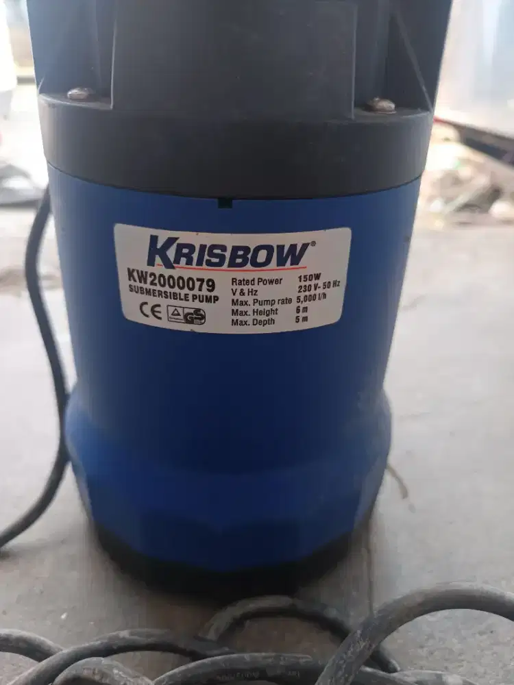 Pompa celup air krisbow